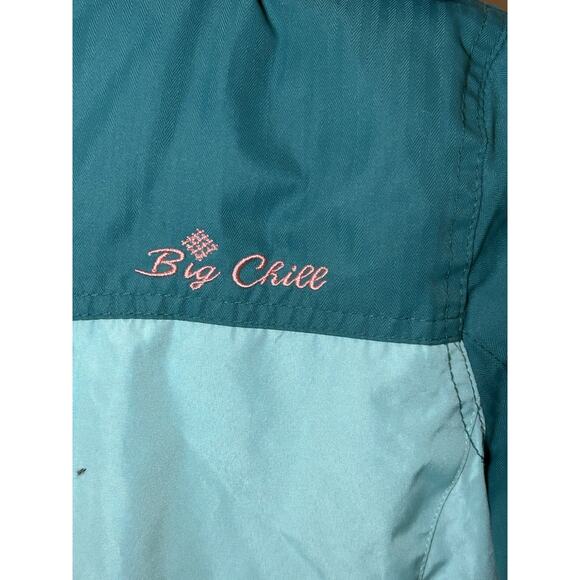 Big Chill Blue/Pink Coat Girls size 10/12 - Picture 2 of 4